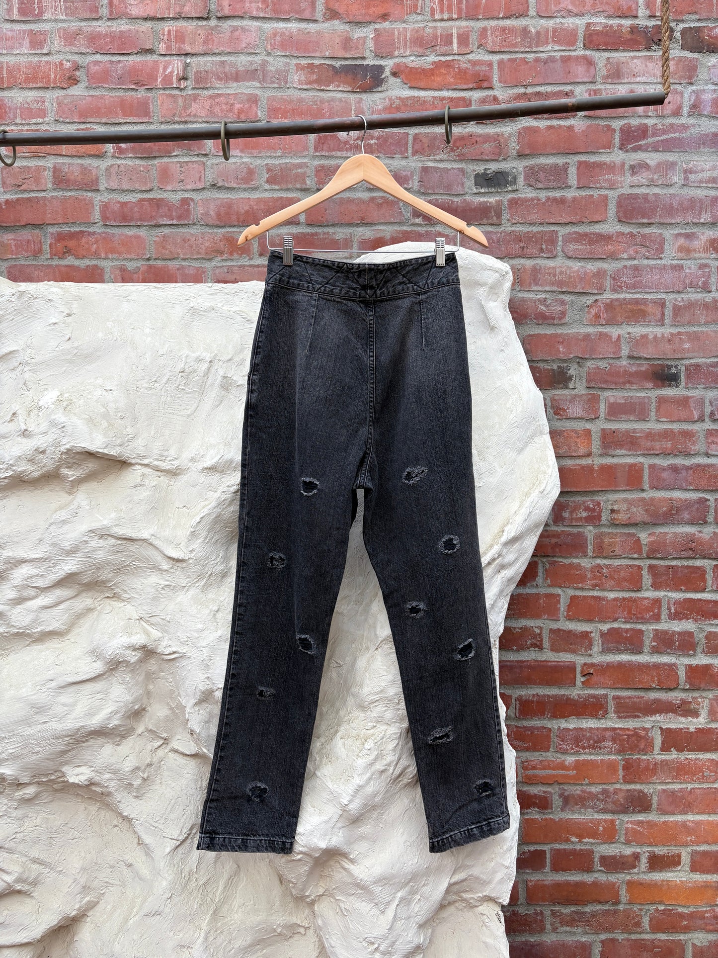 Rachel Comey High-Rise Straight Leg Jeans