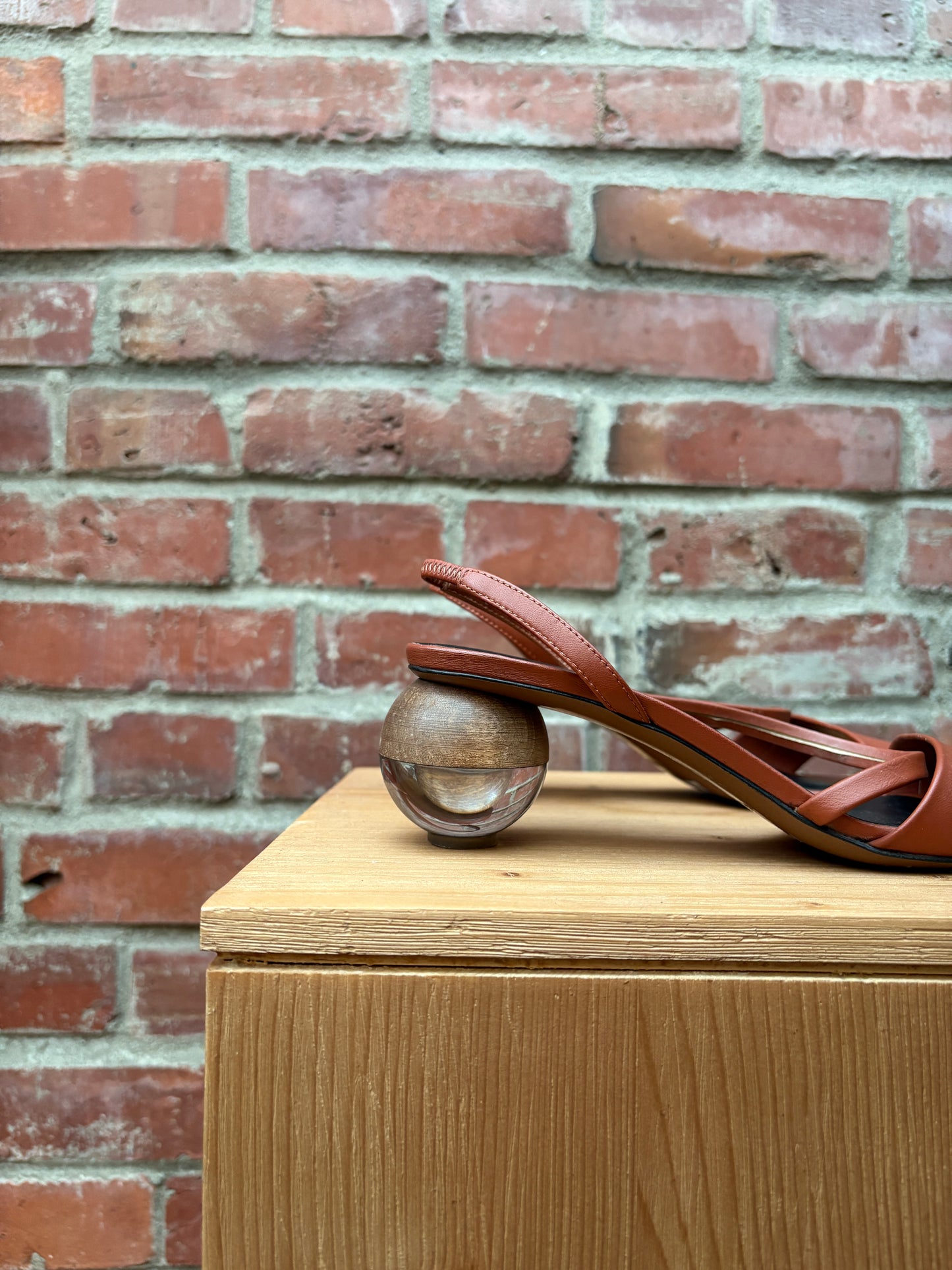 Neous Ball Heel Sandal