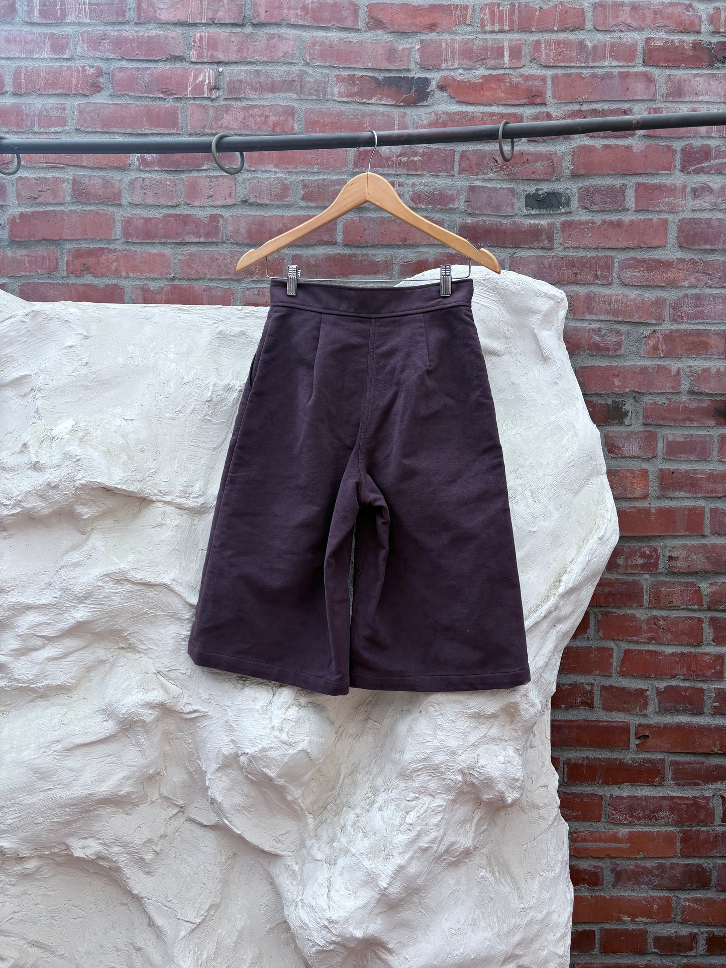 Rachel Comey Knee-Length Shorts Burgandy