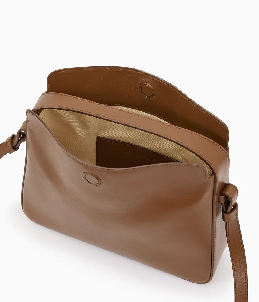 Aesther Ekme Soft Baguette Crossbody Brownie