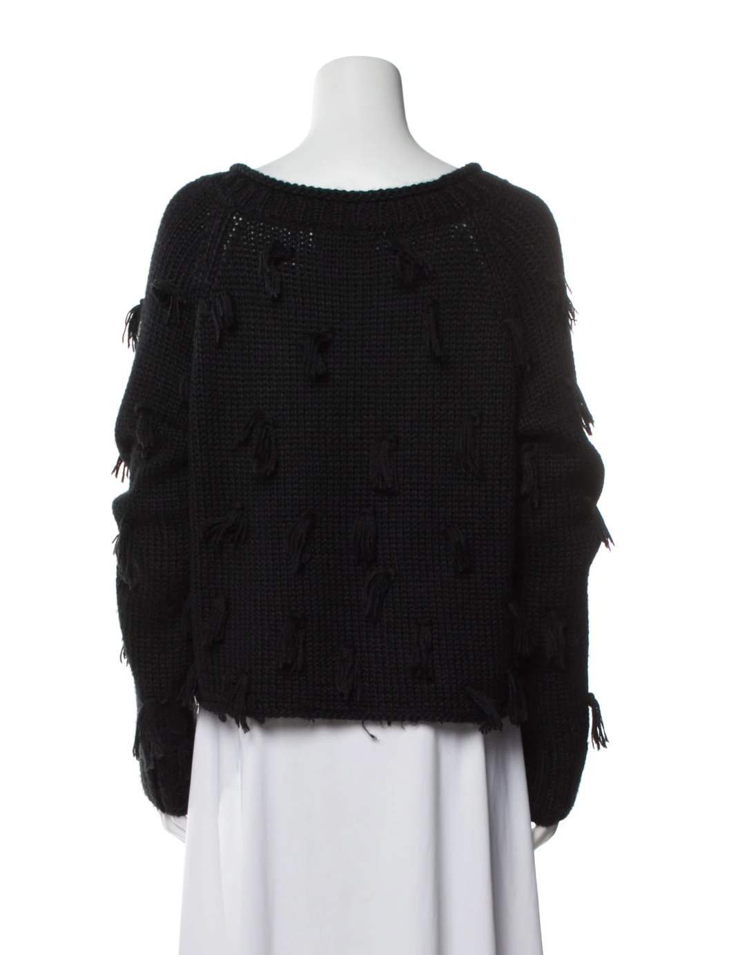 Apiece Apart Scoop Neck Sweater Black