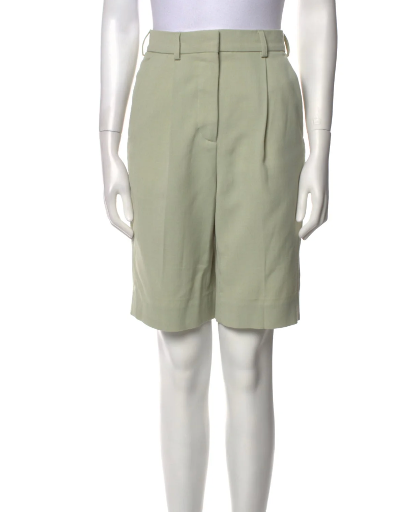 Acne Studios Mini Shorts Green