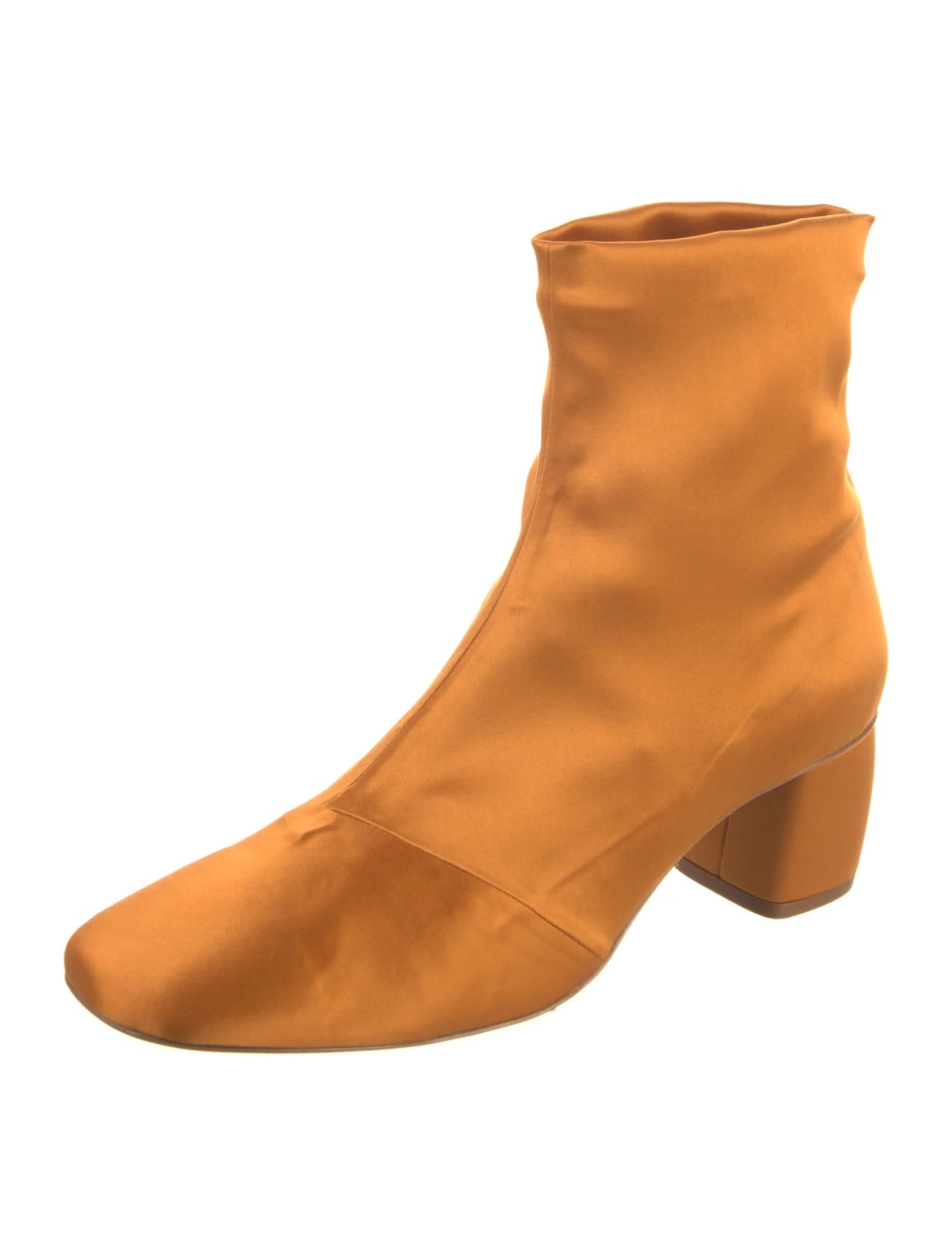 Forte Forte Satin Boots Yellow