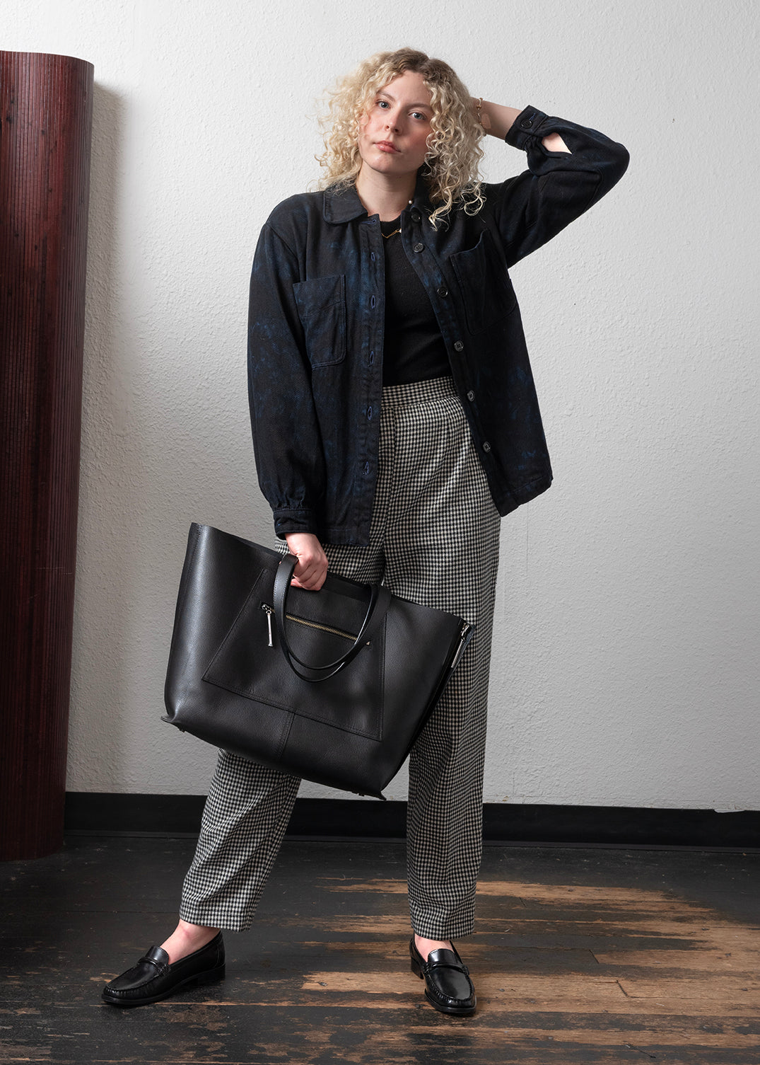 VTG B/W Checkered Slacks