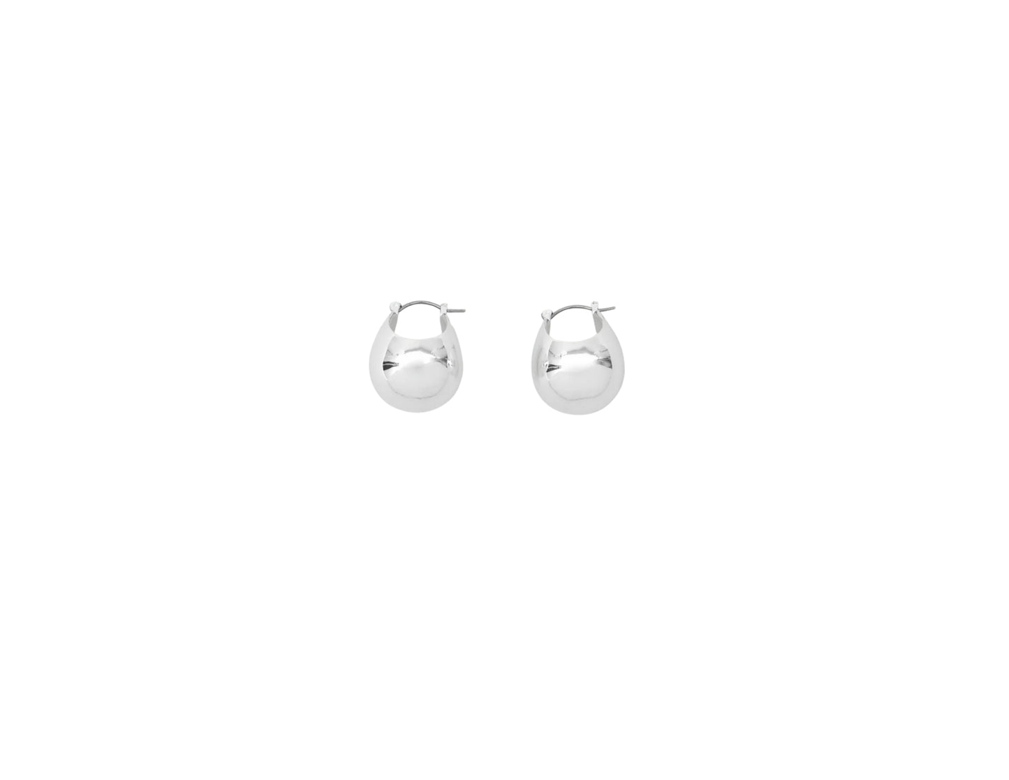 Rachel Comey Baby Keel Hoop Silver