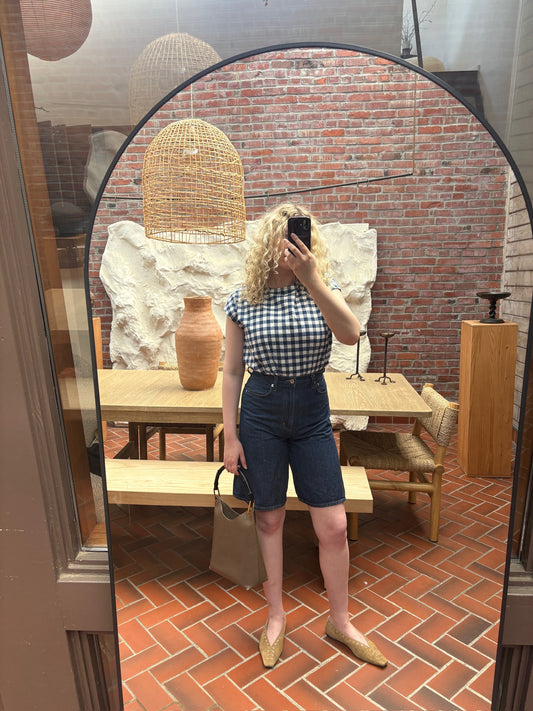 Atelier Delphine Gaia Top Gingham