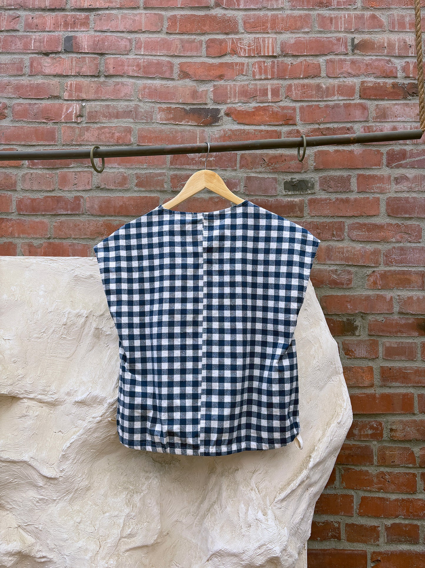Atelier Delphine Gaia Top Gingham
