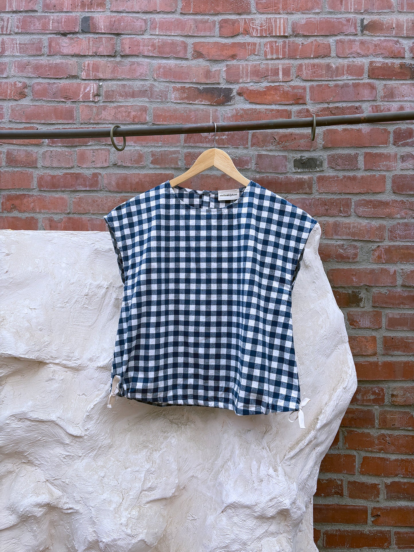 Atelier Delphine Gaia Top Gingham