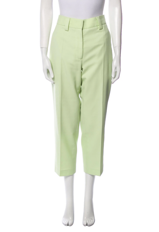 Acne Studios Straight Leg Pants Green