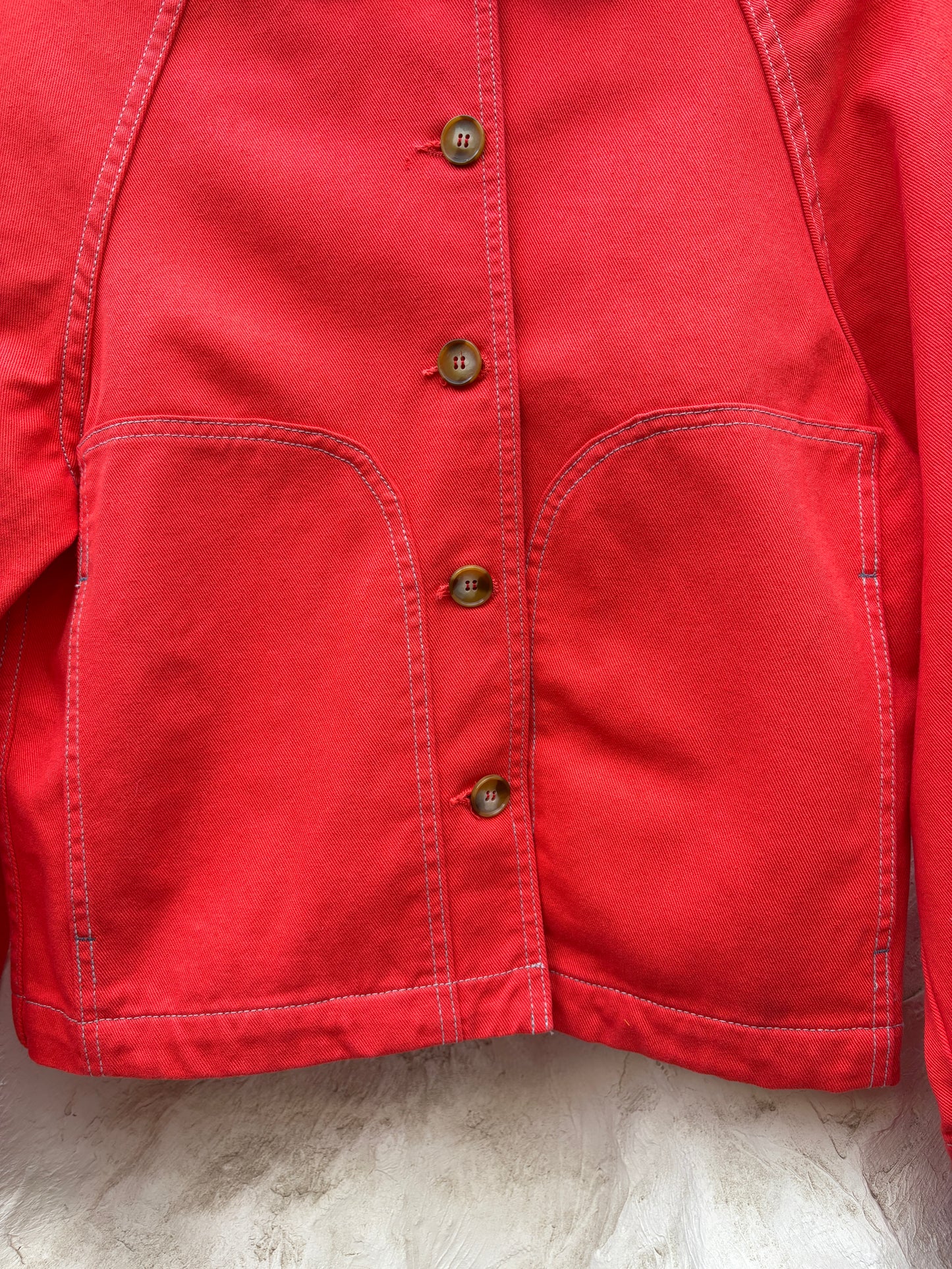 Atelier Delphine Santana Jacket Vintage Red