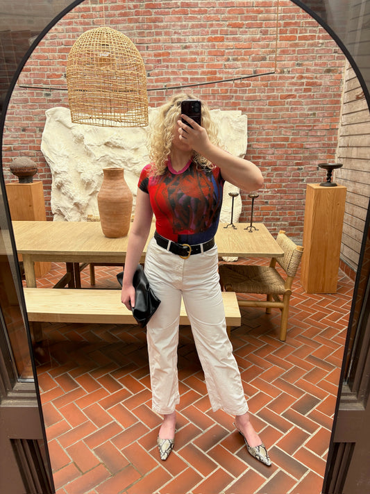 Rachel Comey Printed Stretch Tee