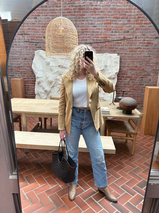 Veronica Beard Tan Blazer