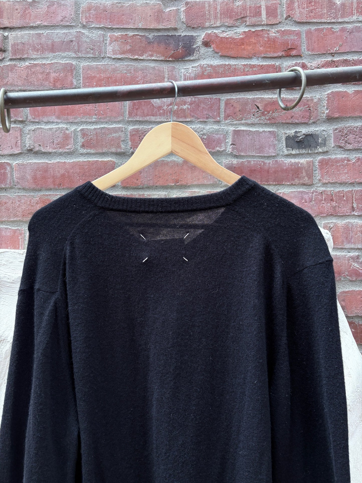 Margiela Brown Contrast Cardigan