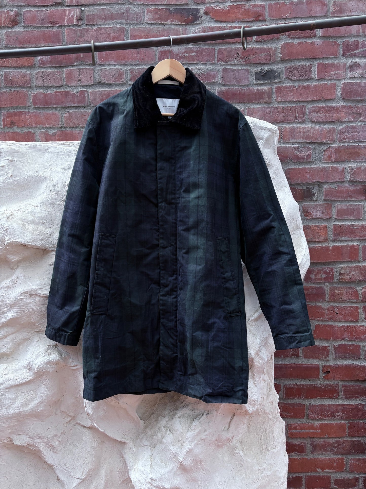 Norse Projects Plaid Coat