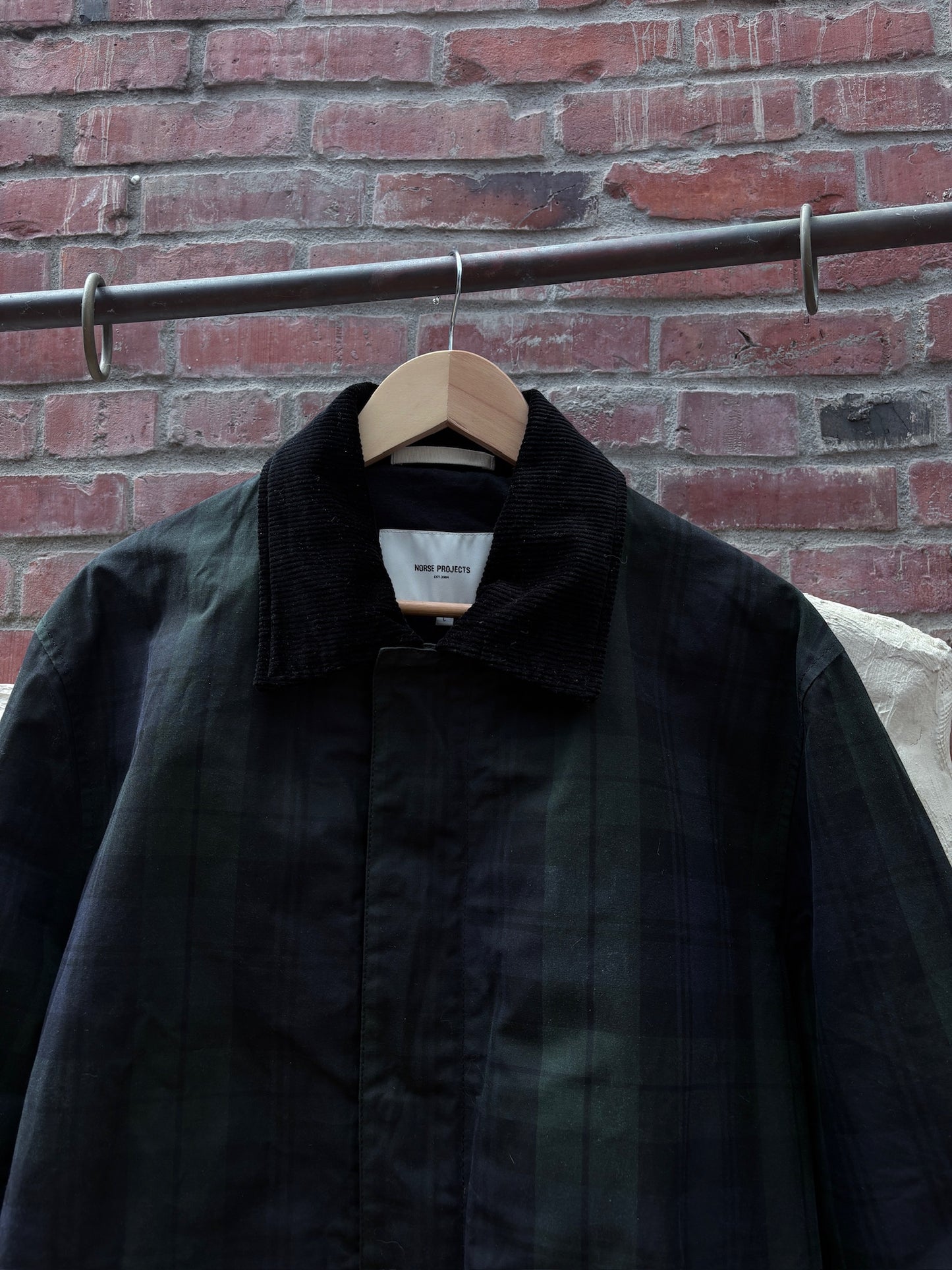 Norse Projects Plaid Coat