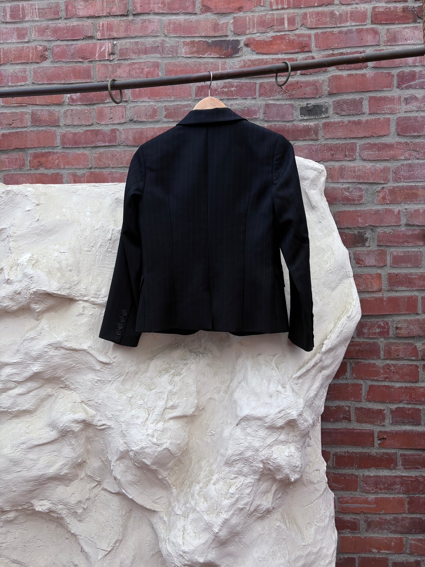 NILI LOTAN STRIPE BLAZER