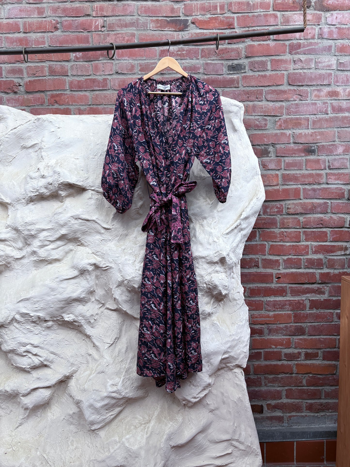 APIECE APART PINK FLORAL DRESS