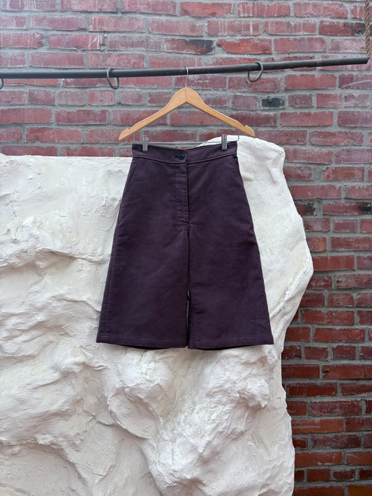 Rachel Comey Knee-Length Shorts Burgandy