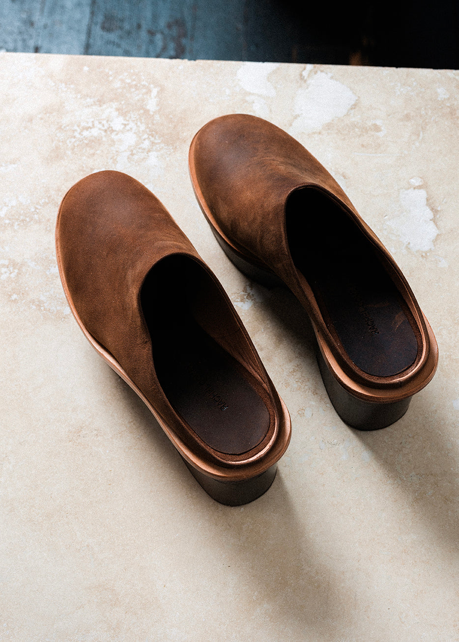 Rachel Comey Sesley Clog Chestnut