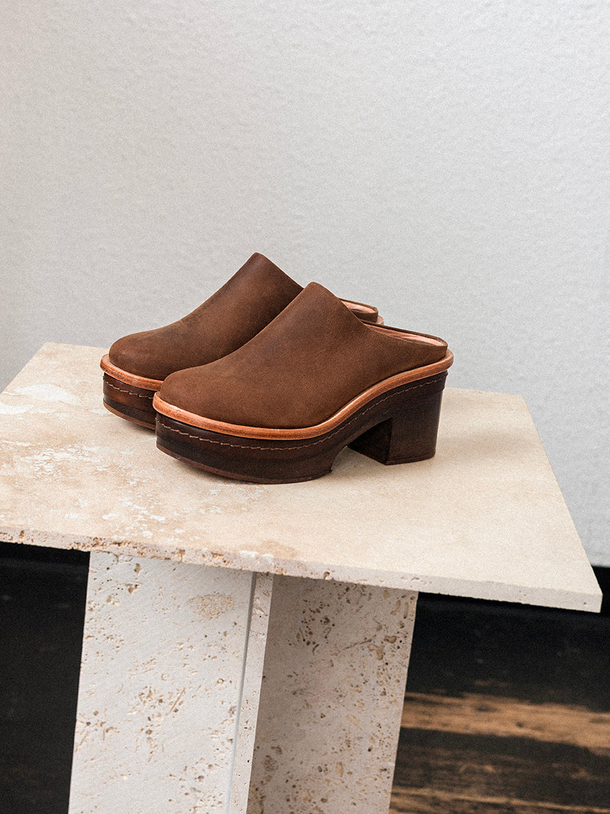 Rachel Comey Sesley Clog Chestnut