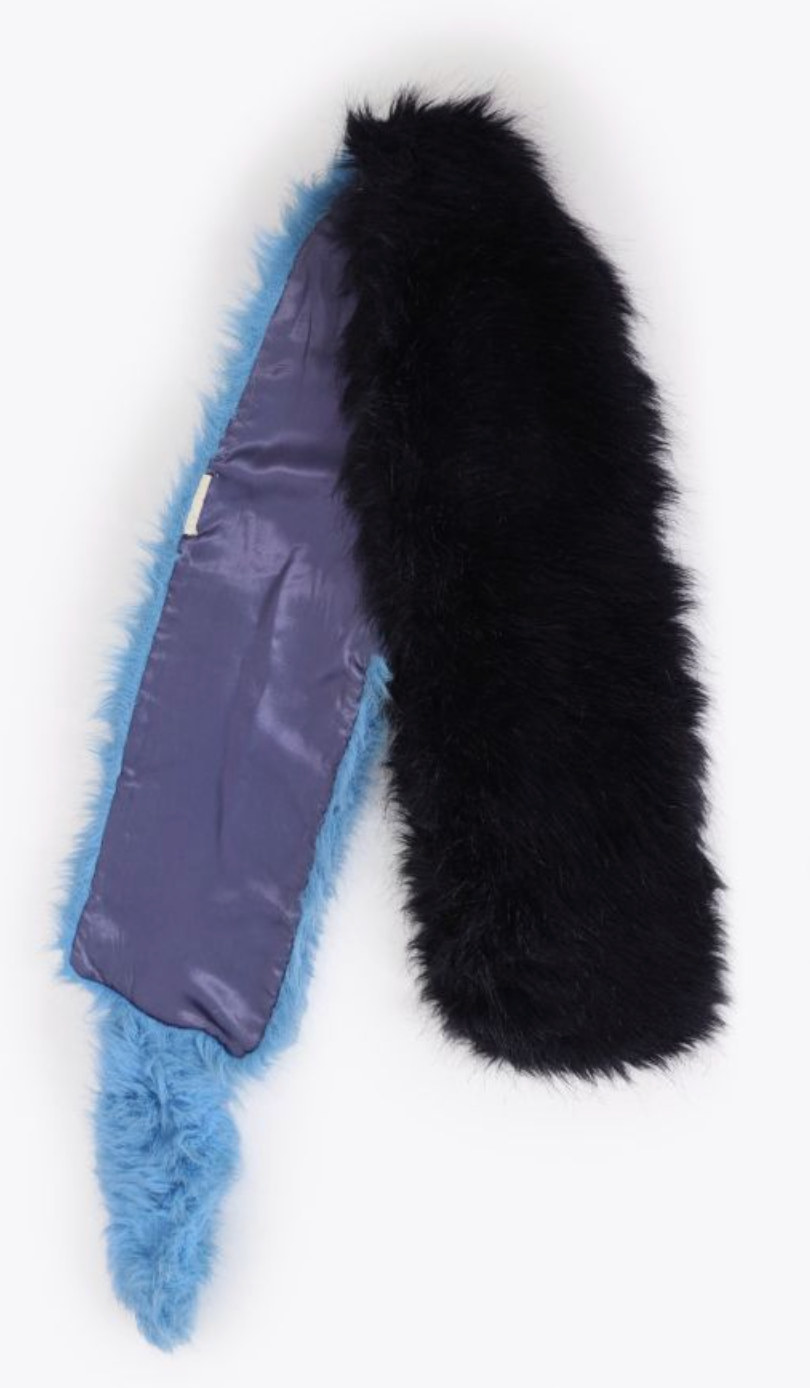 Prada S/S 2011 Faux Fur Stole