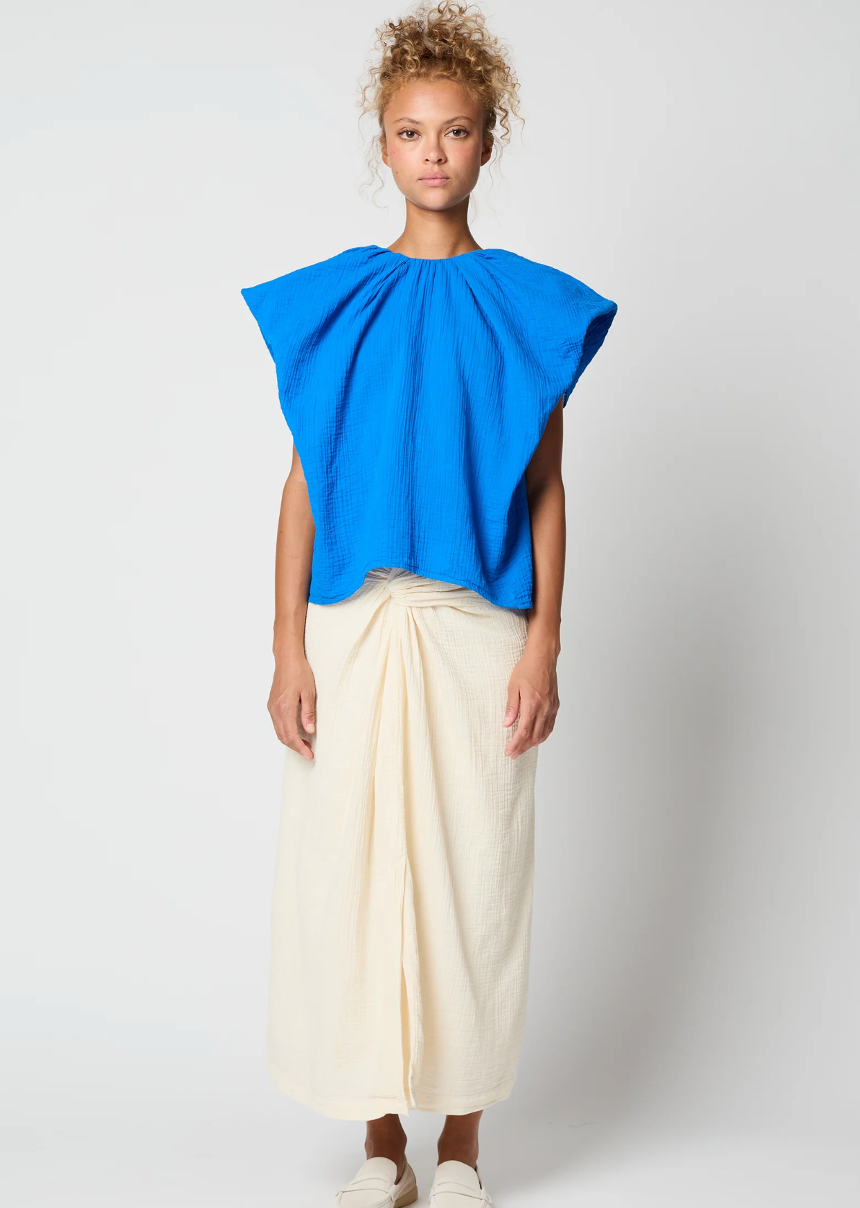 Atelier Delphine Handkerchief Skirt Kinari