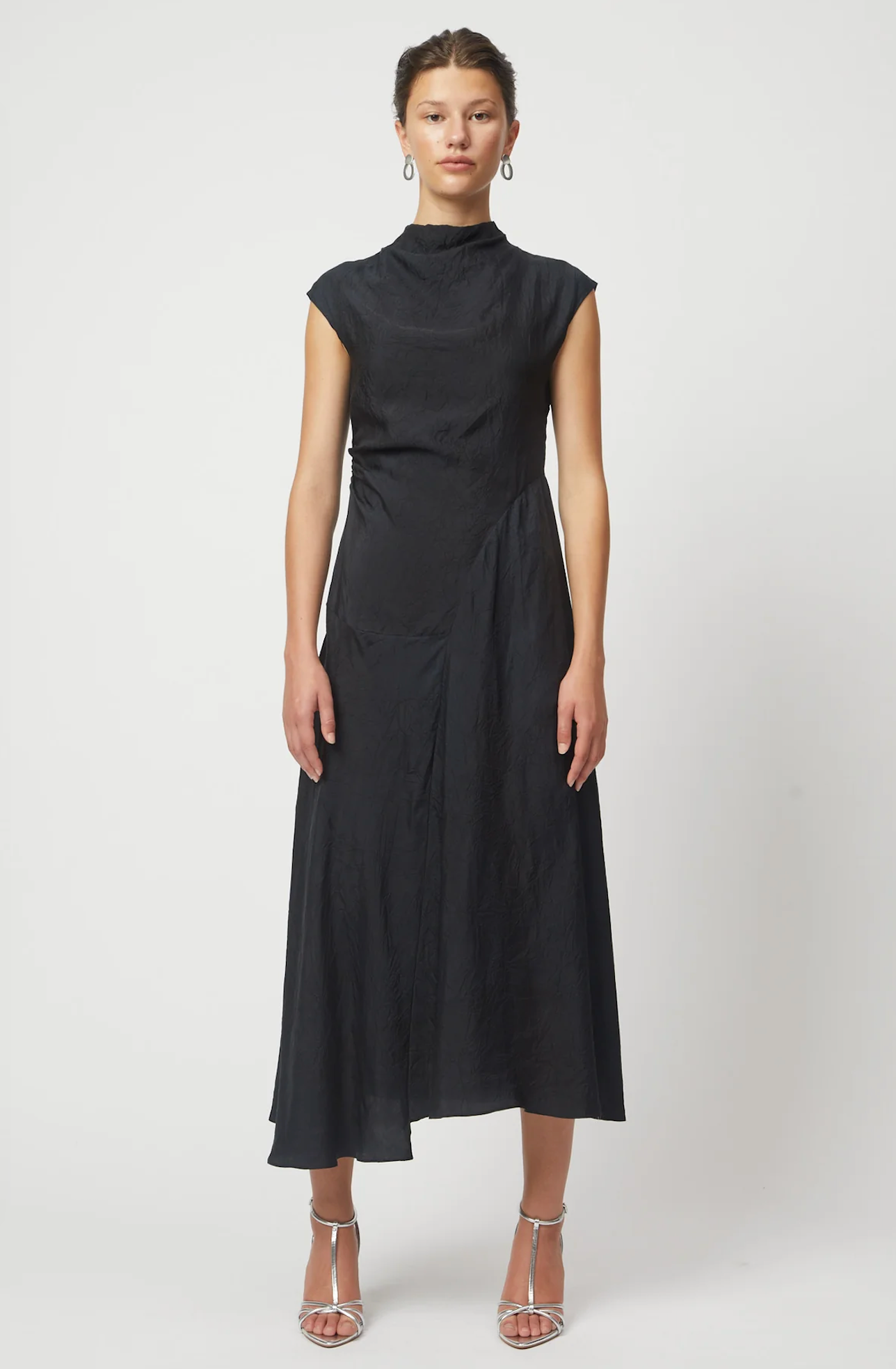 Atelier Delphine Twisted Dress Black