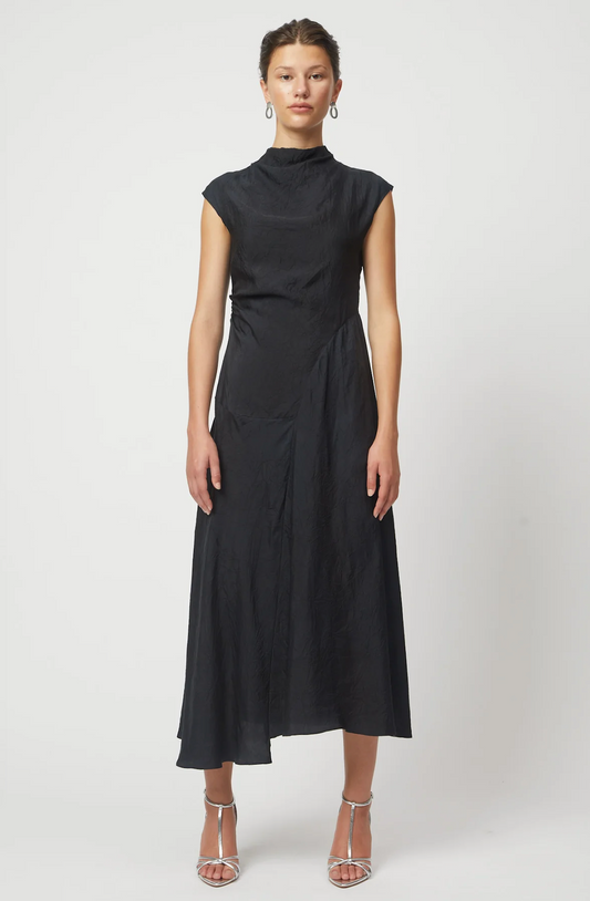 Atelier Delphine Twisted Dress Black
