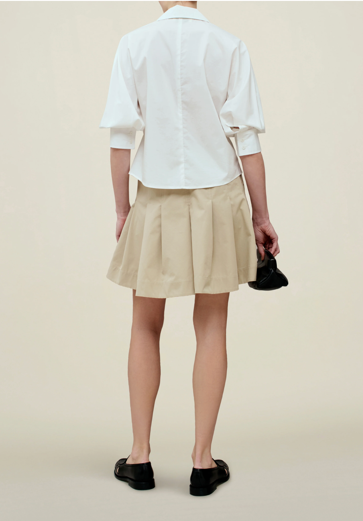 Kallmeyer Colette 3/4 Sleeve Button Down White