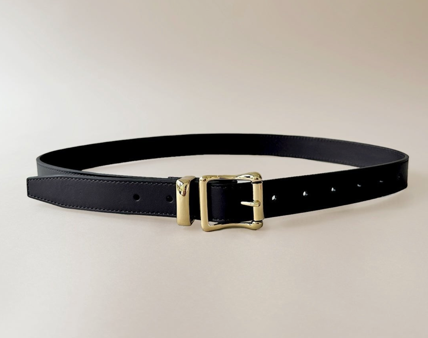 Kallmeyer Signature Leather Belt Black