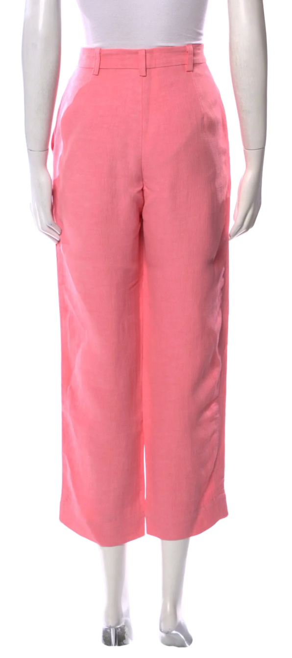 Rachel Comey Pink Straight Leg Pants