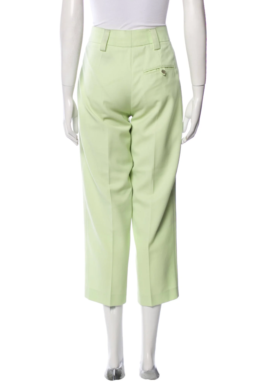 Acne Studios Straight Leg Pants Green