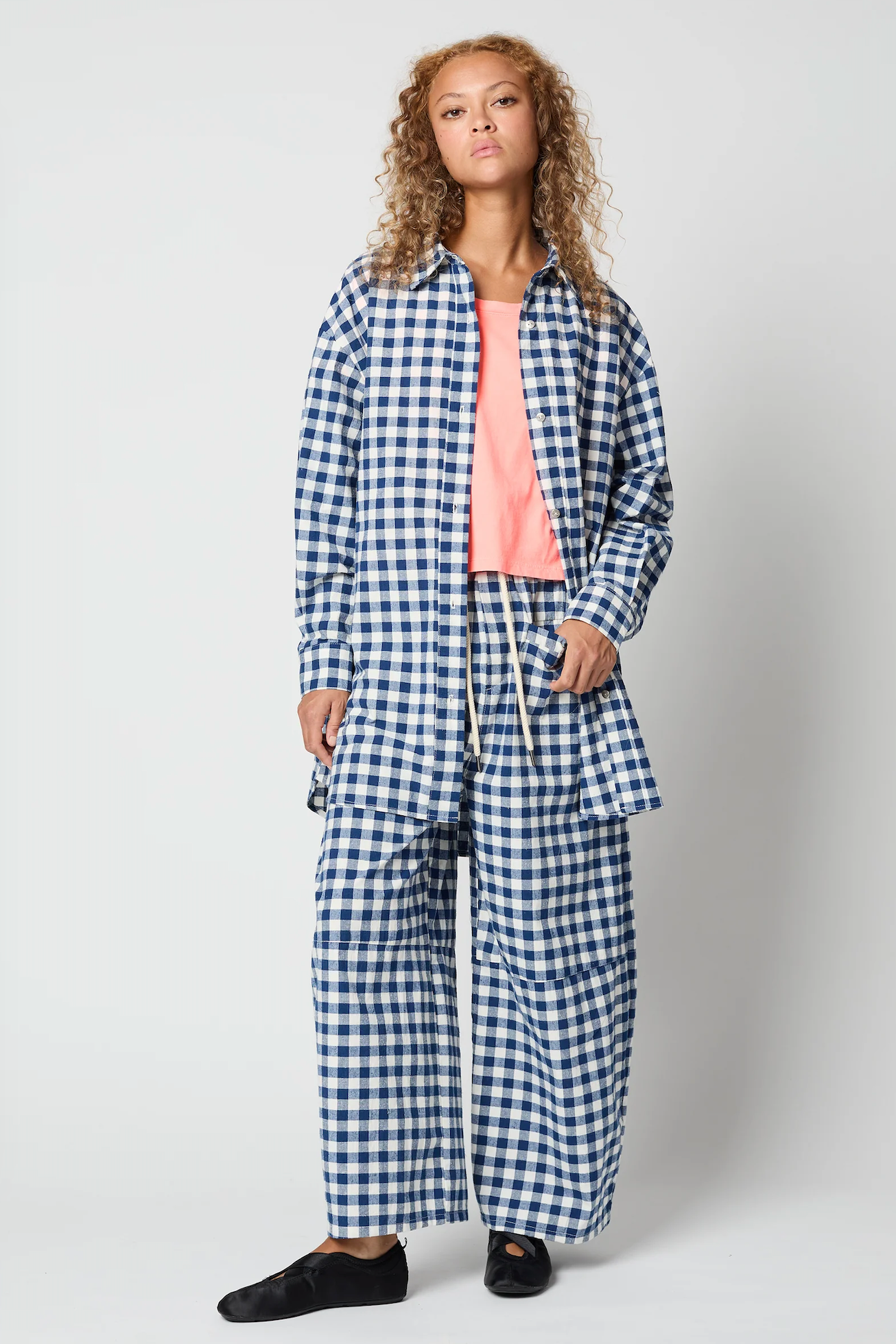 Atelier Delphine Oversized Overlay Gingham