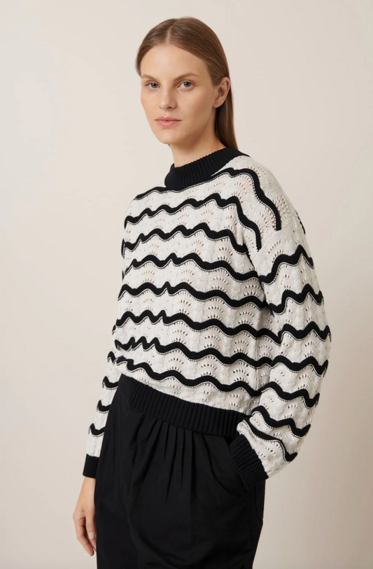 Kowtow Tide Jumper Oat Melange