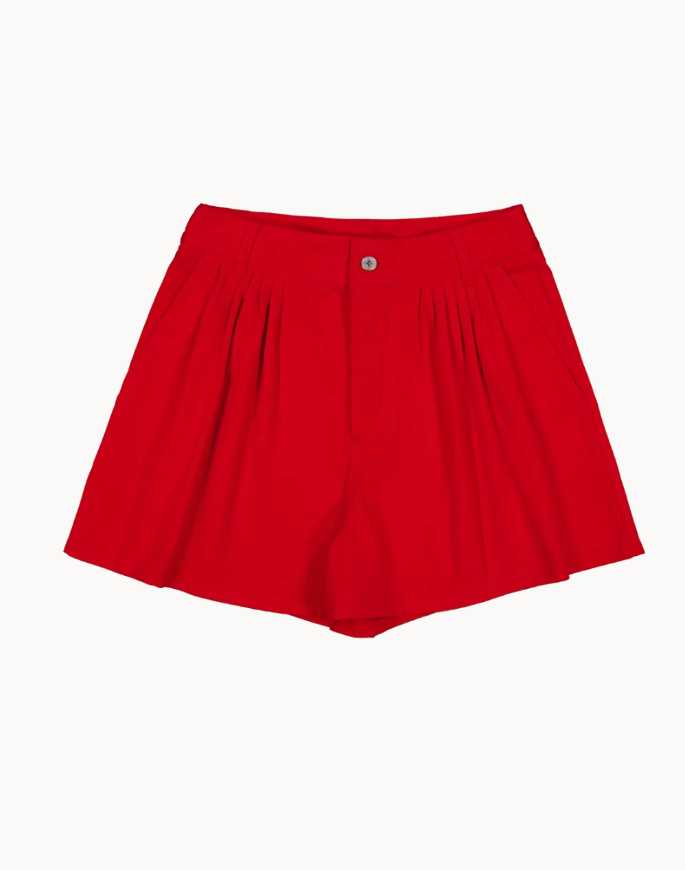 Kowtow Scarlet Shorts Red