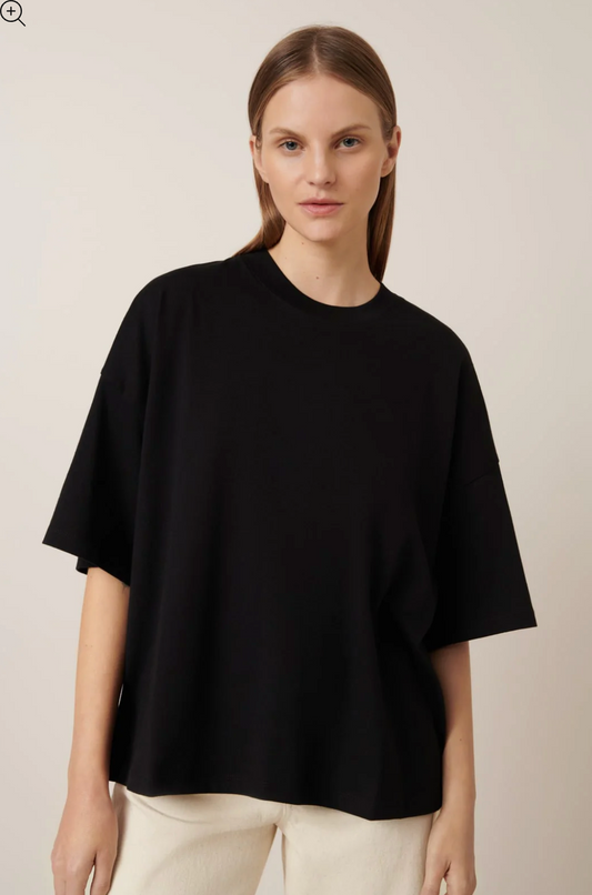 Kowtow Oversized Boxy Tee Black