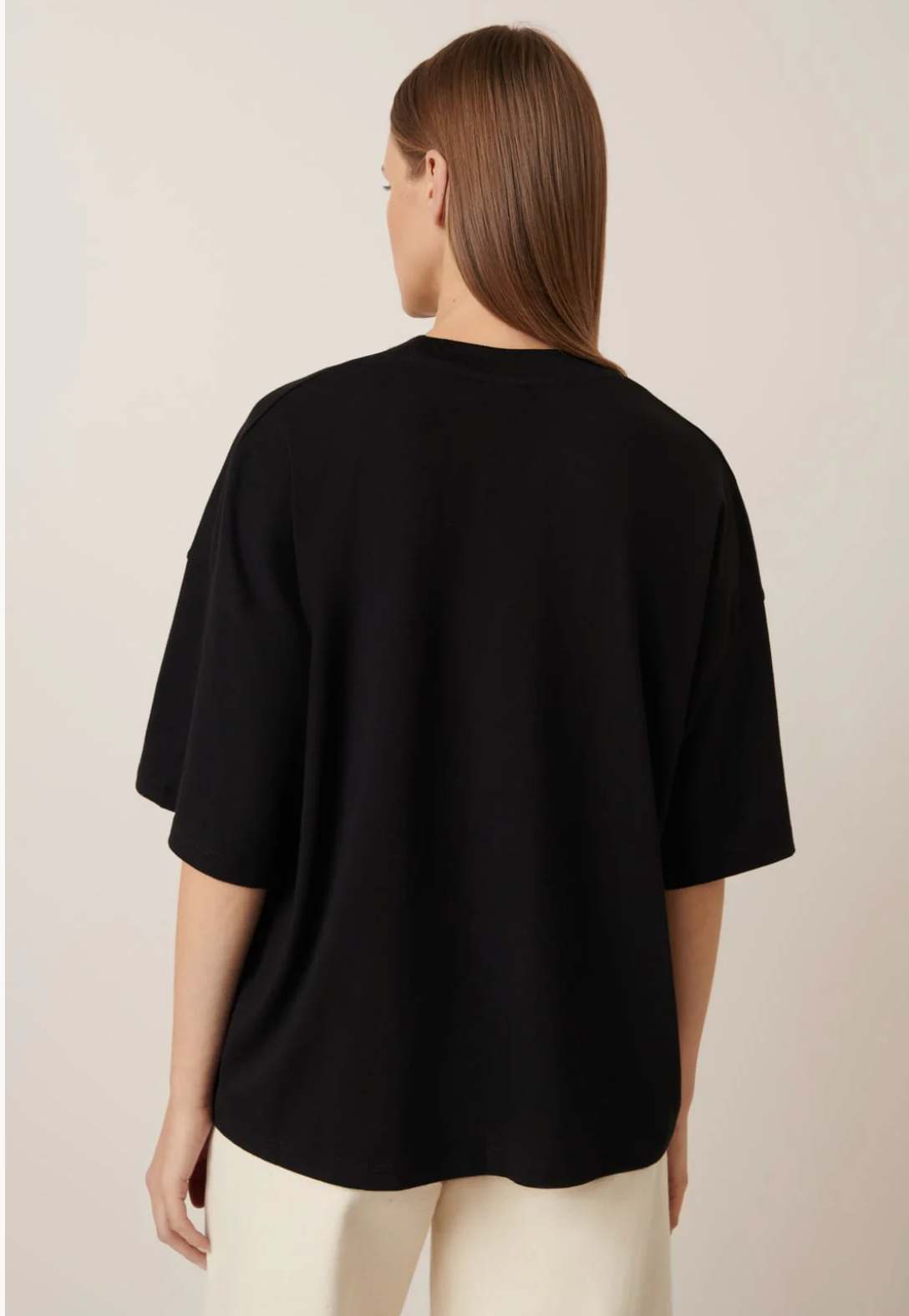 Kowtow Oversized Boxy Tee Black