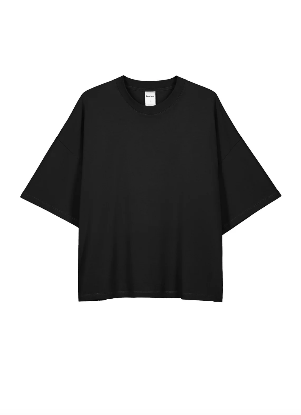 Kowtow Oversized Boxy Tee Black