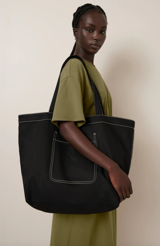 Kowtow Everyday Tote Black Denim