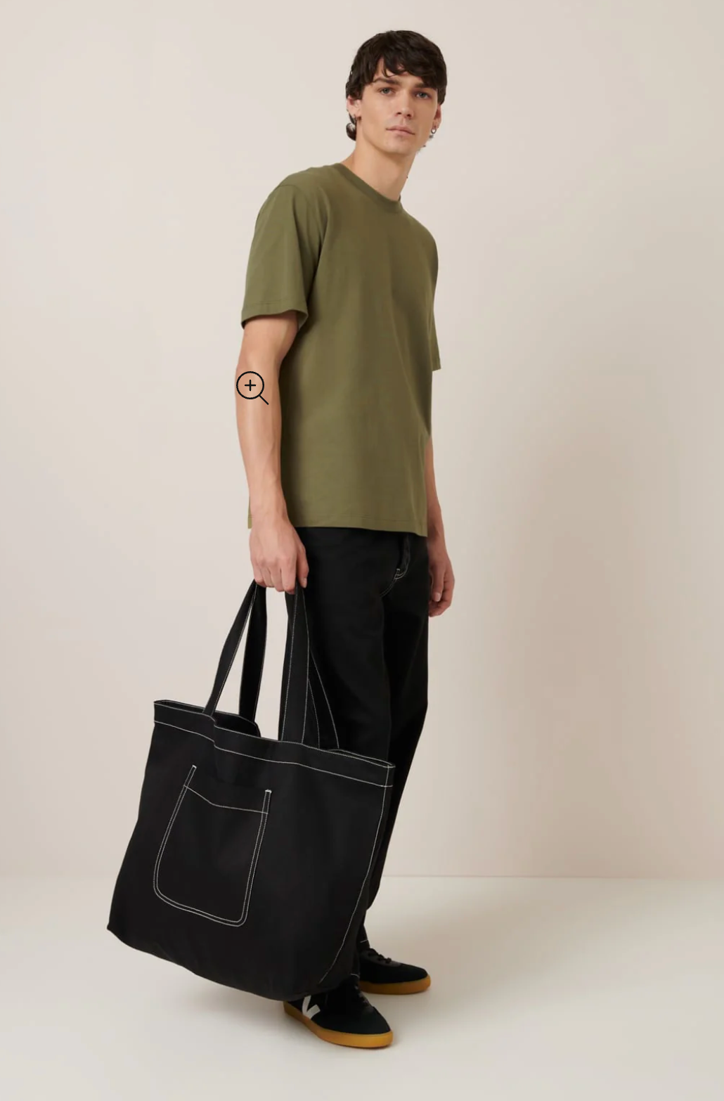 Kowtow Everyday Tote Black Denim