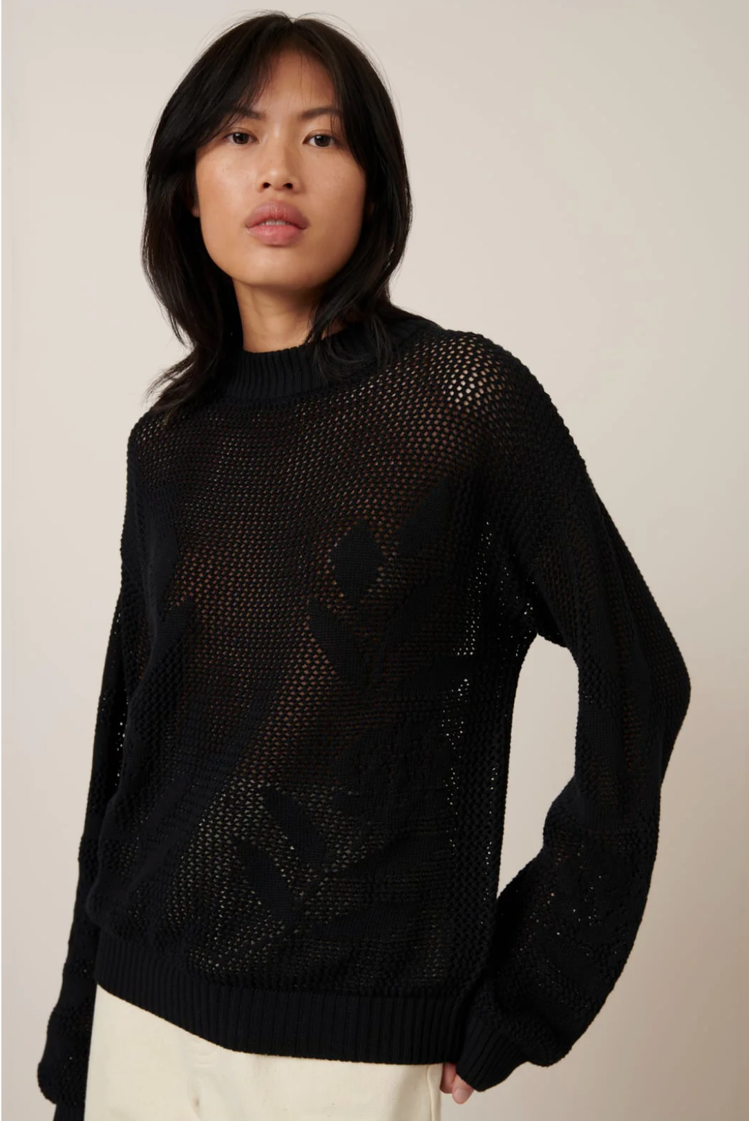 Kowtow Amelie Crew Black