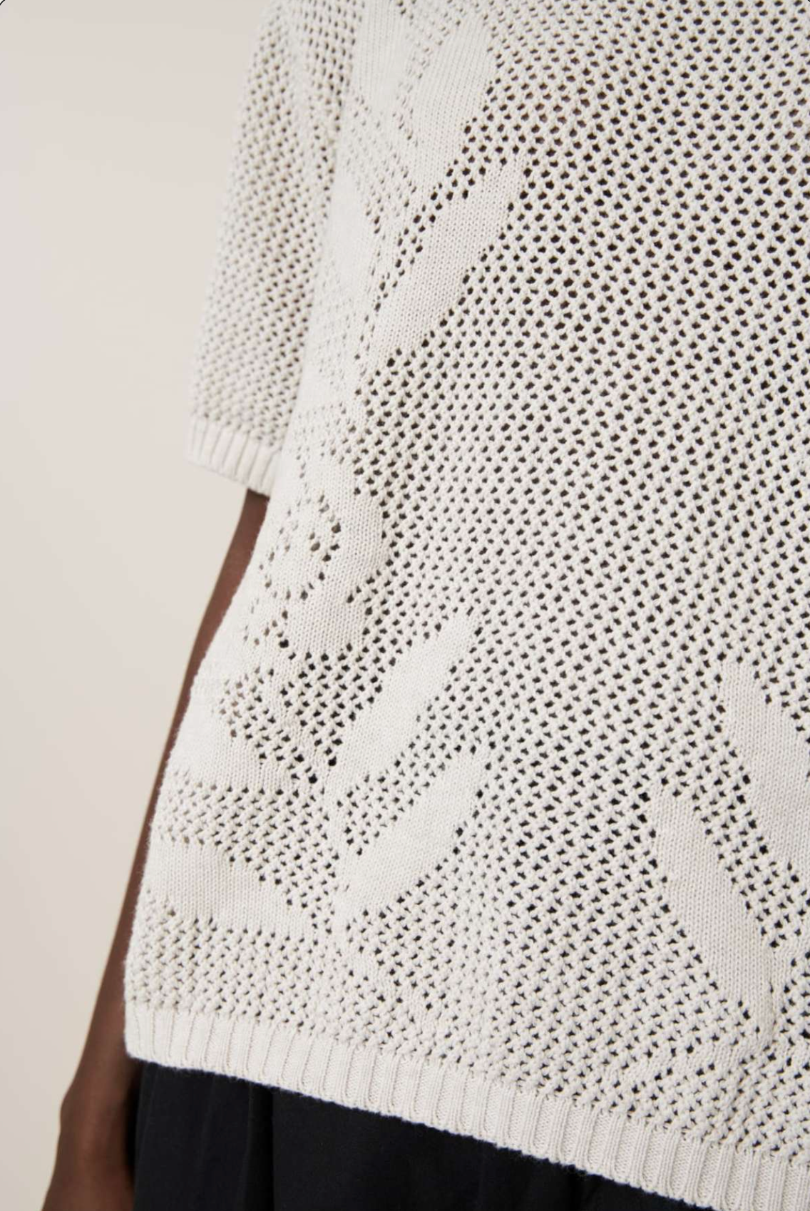 Kowtow Rosa Tee Oat Melange