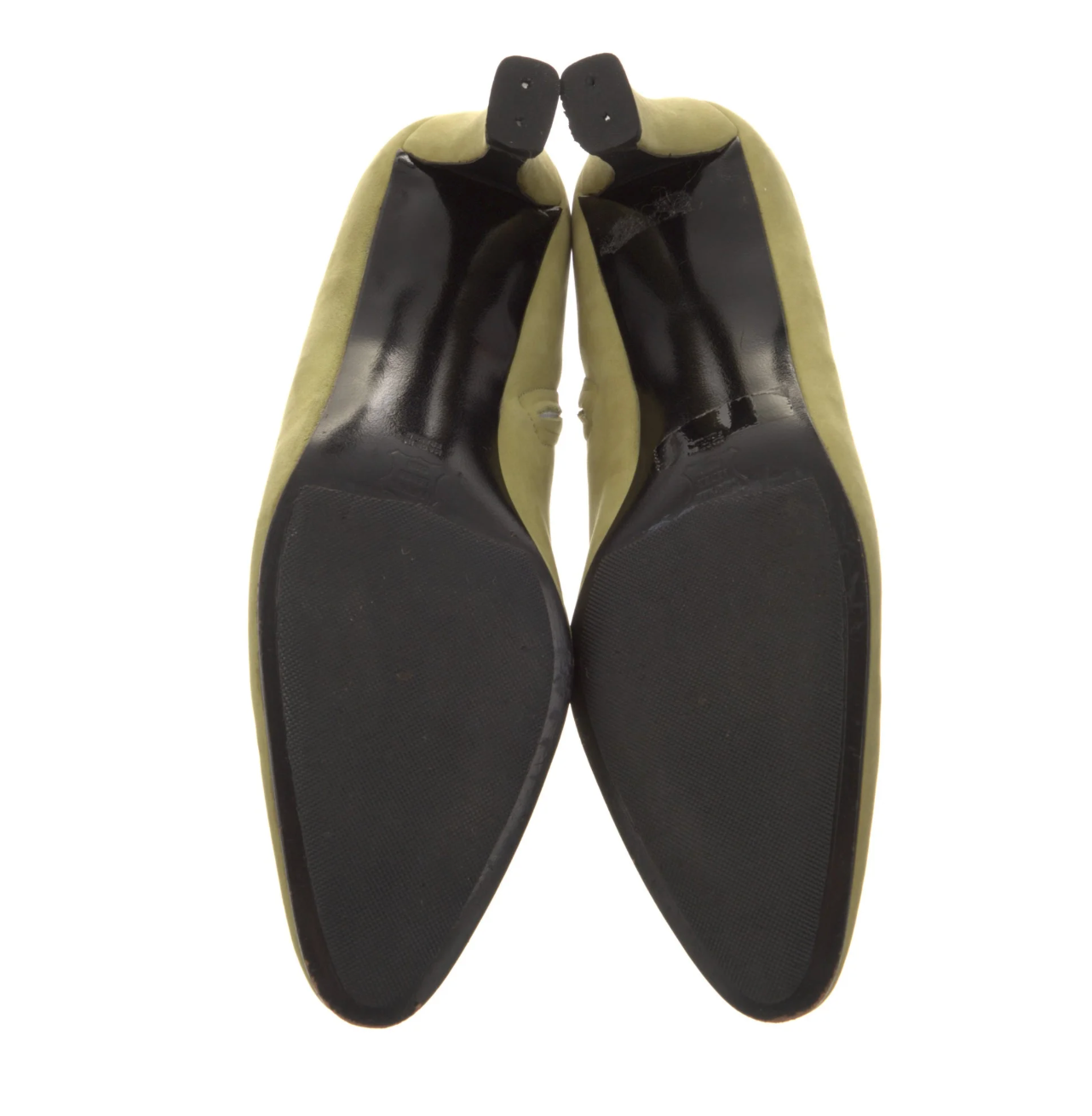 Robert Clergerie Suede Boots Green