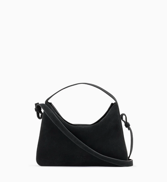 Aesther Ekme Soft Baguette Crossbody Black