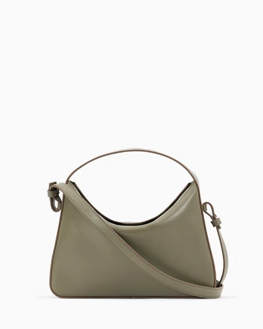 Aesther Ekme Soft Baguette Crossbody Sage