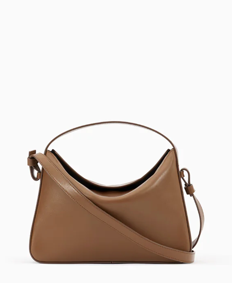 Aesther Ekme Soft Baguette Crossbody Brownie