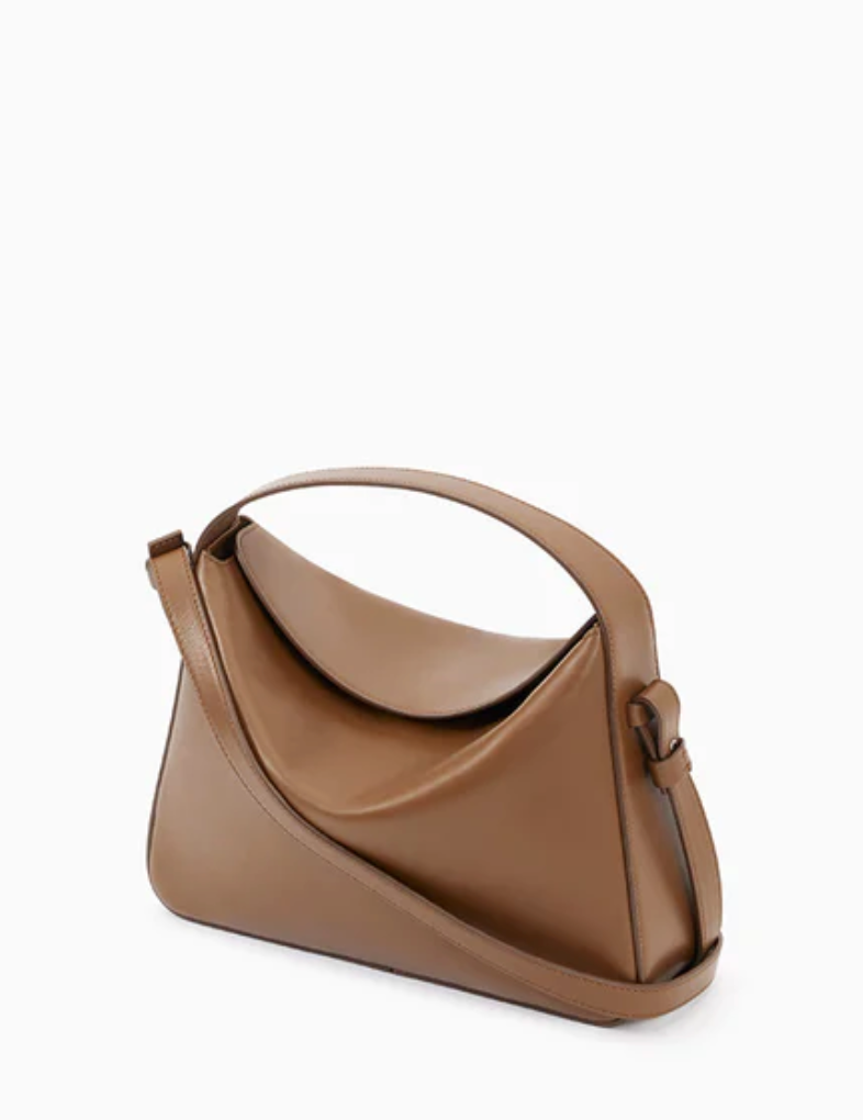 Aesther Ekme Soft Baguette Crossbody Brownie