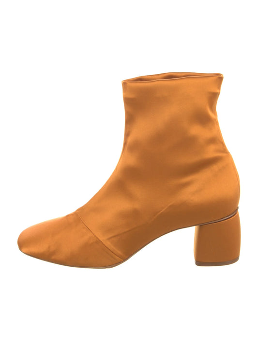 Forte Forte Satin Boots Yellow