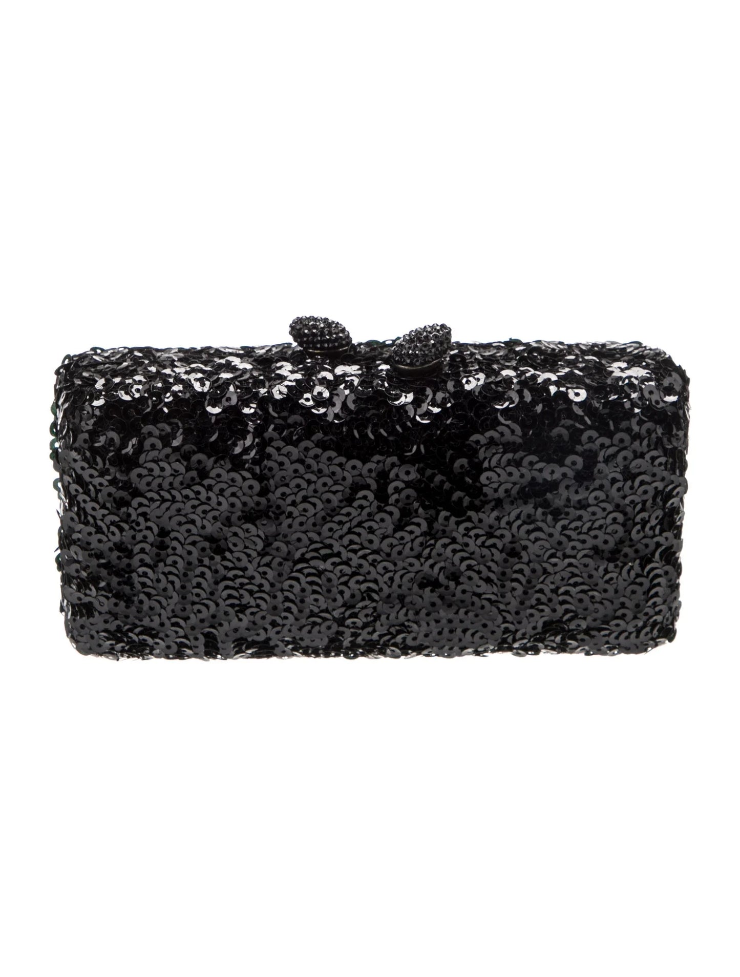Kotur Sequins Minaudière Black