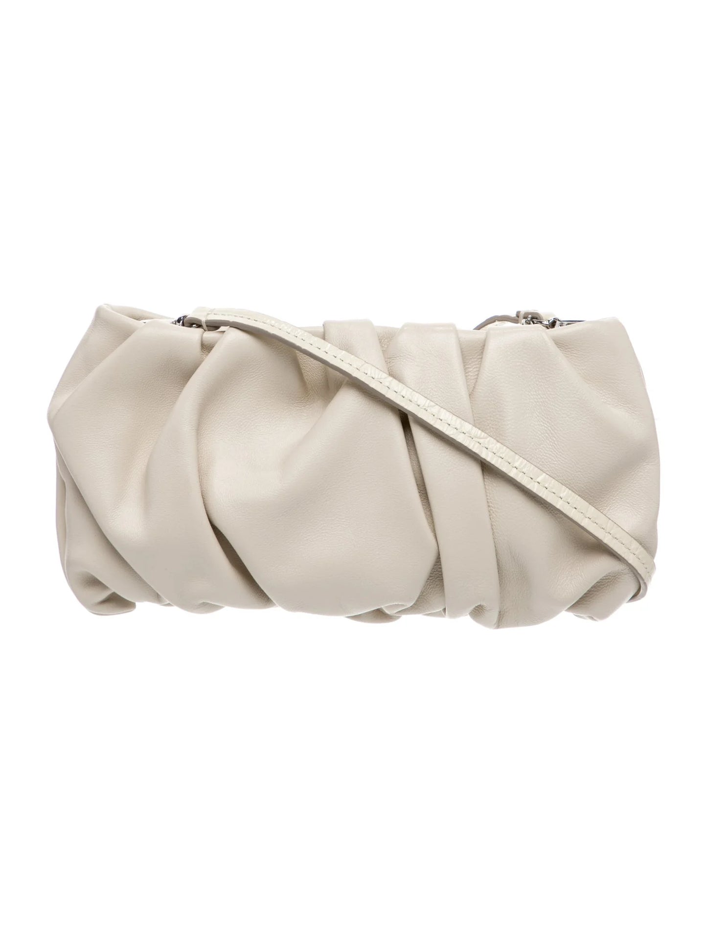 Staud Leather Crossbody Bag Neutrals